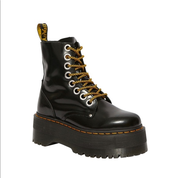 DR MARTENS JODON MAX BLACK SIZE:8 - Picture 8 of 8